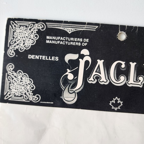 Vintage JACLYN Lace Collar Embroidery Applique Neck Detail Rainbow Sewing Floral - Picture 5 of 16